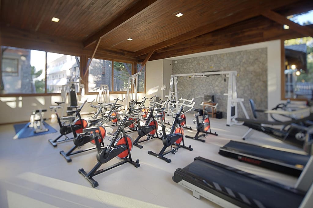Gimnasio del apart hotel rincón del duende